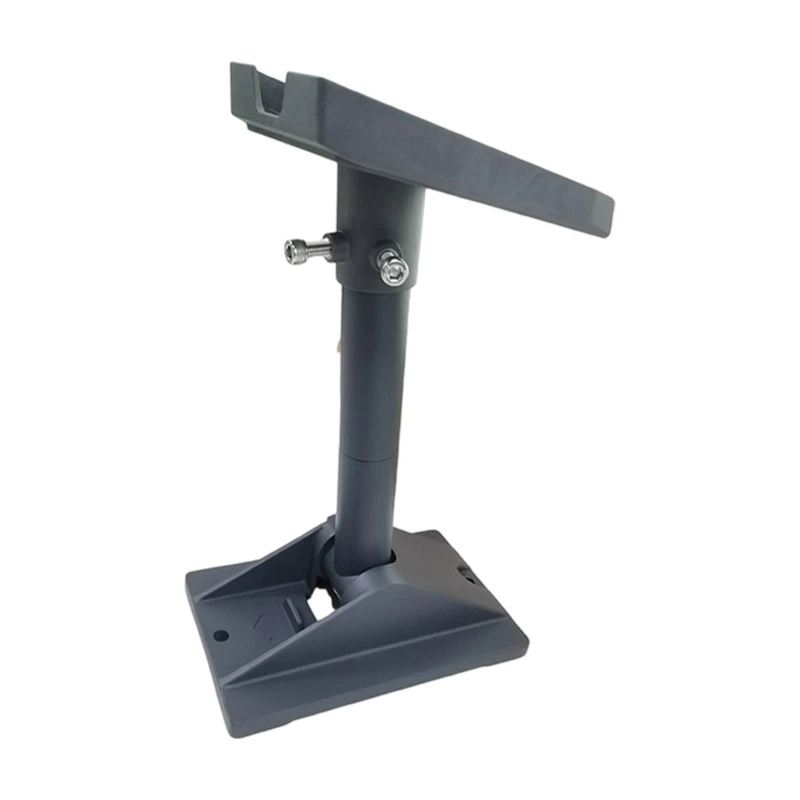 Metal Roof Mount Bracket for Outdoor Equipment, Triangular Base, Mounting Cradle and Direction Control for Wall Placement Work