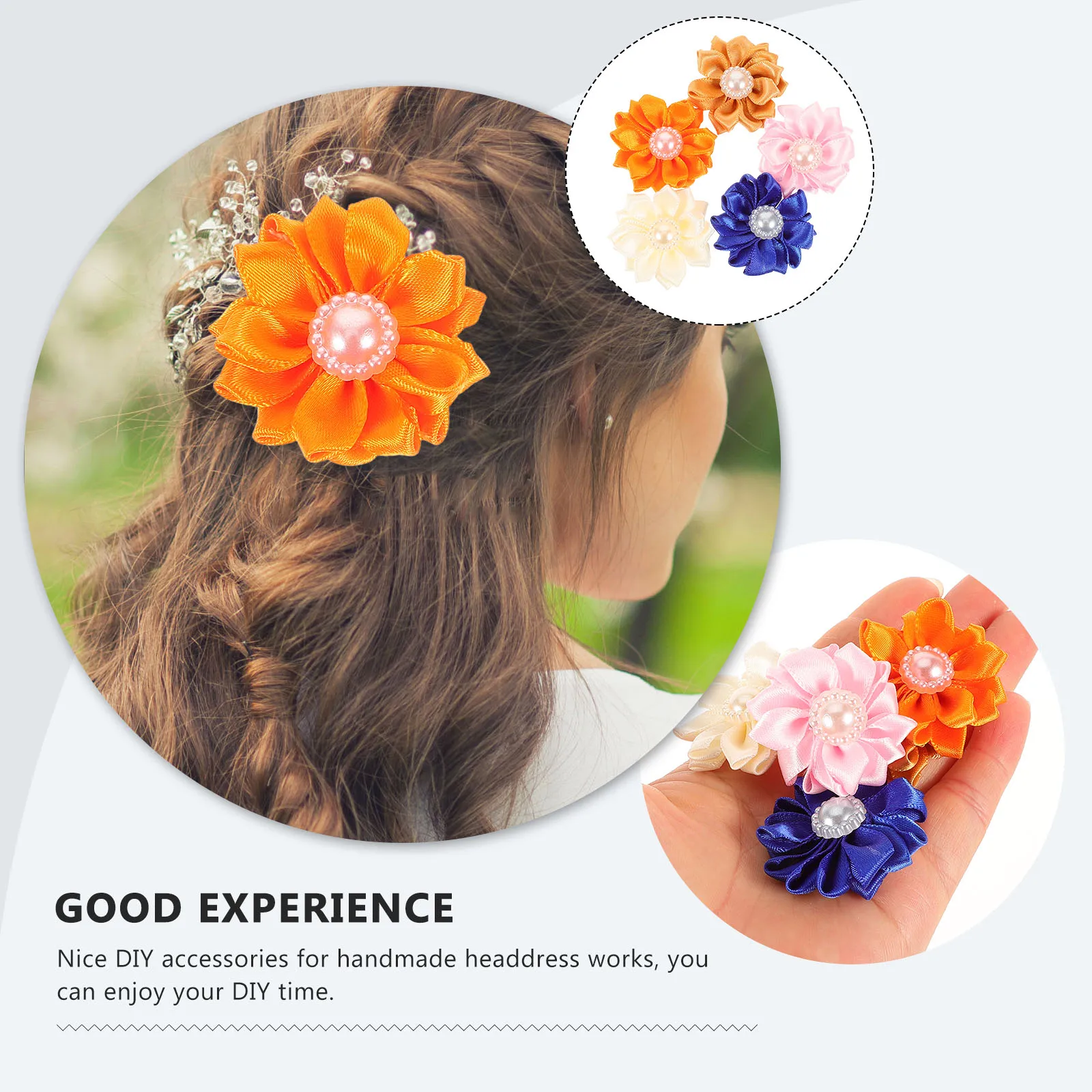 

20Pcs Sunflower Embroidery Applique Patches Floral DIY Accessories for Clothes Bags Hats Hairpin Crafts Supplies