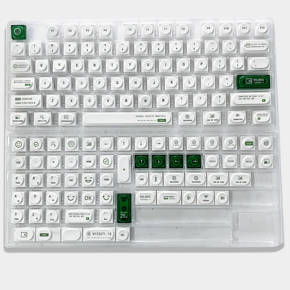 Original Design Doys Toy Building Block Keycap Super Good Luck Series PBT PC Transparent Keycap Customization