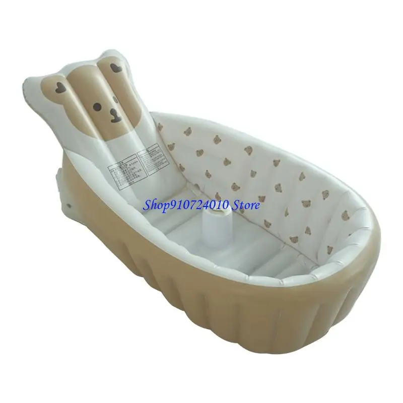 

77HD детская надувная ванна для ребенка, нежные аксессуары для ванной из ПВХ с толстой воздушной стеной, детский бассейн