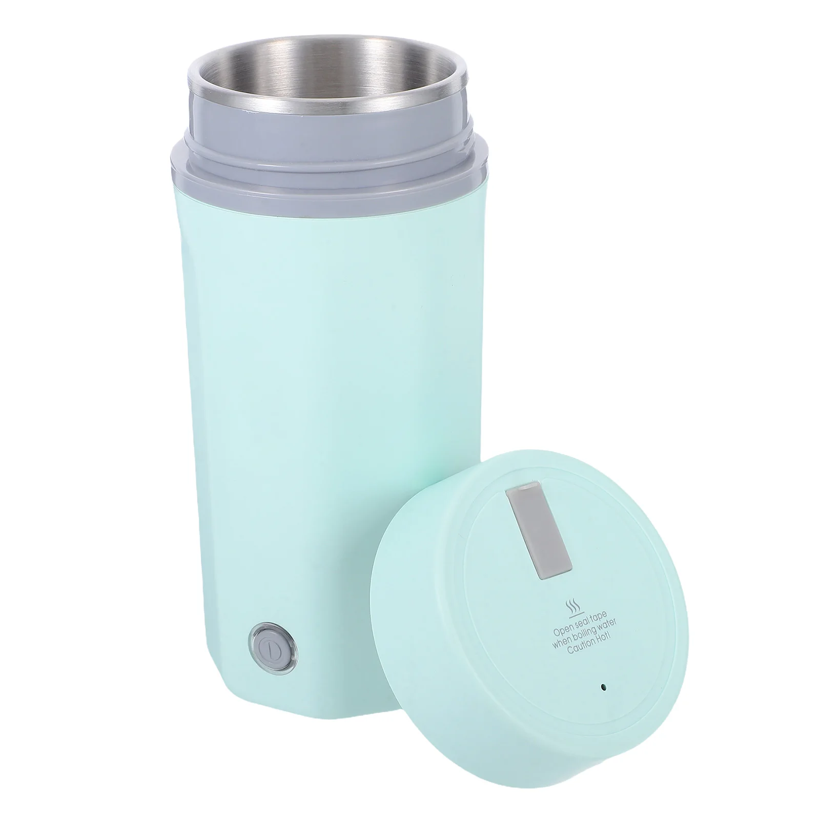 

500ML Portable Travel Kettle Stainless Steel Mini Electric Hot Water Boiler Purple Fast Boiling Quiet Operation Automatic