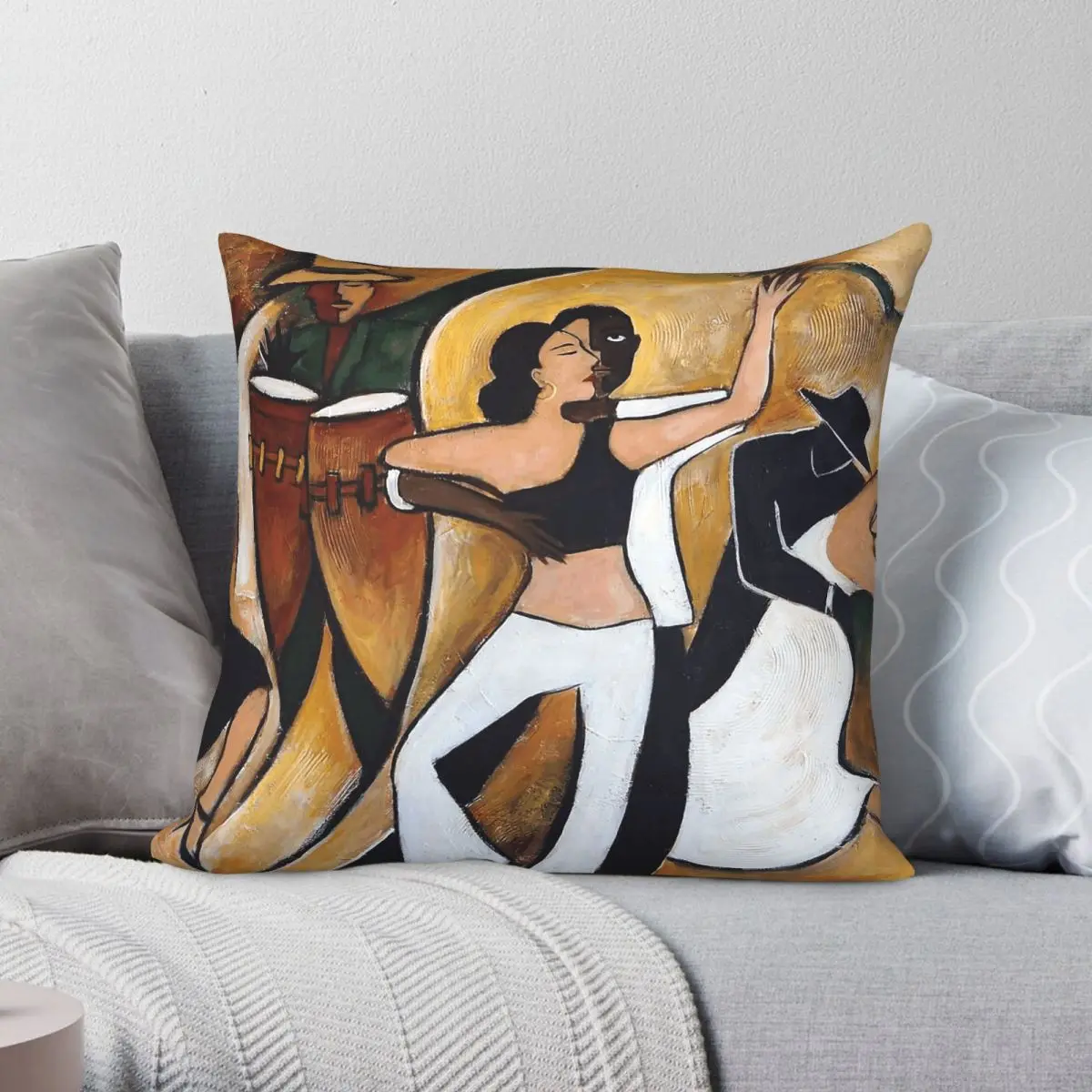 Dirty Dancing Havana Nights Square Pillowcase Polyester Linen Velvet Printed Zip Decorative Throw Pillow Case Room Cushion Case