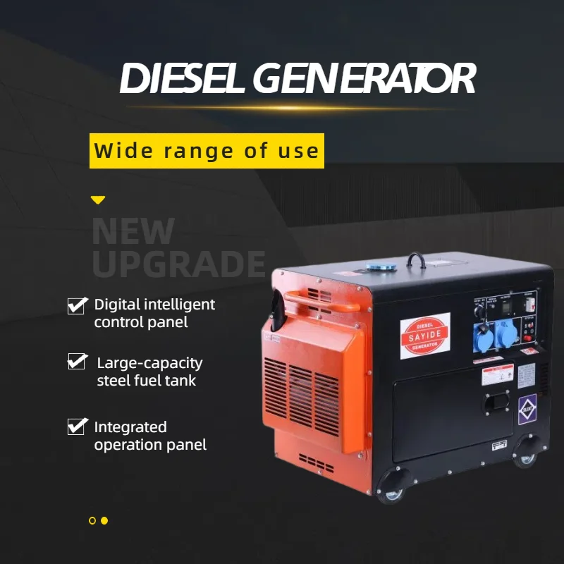 

Emergency Power Supply. Suitable for Household Electricity Current Generator 220v Travel Electricity. Made in China Genset