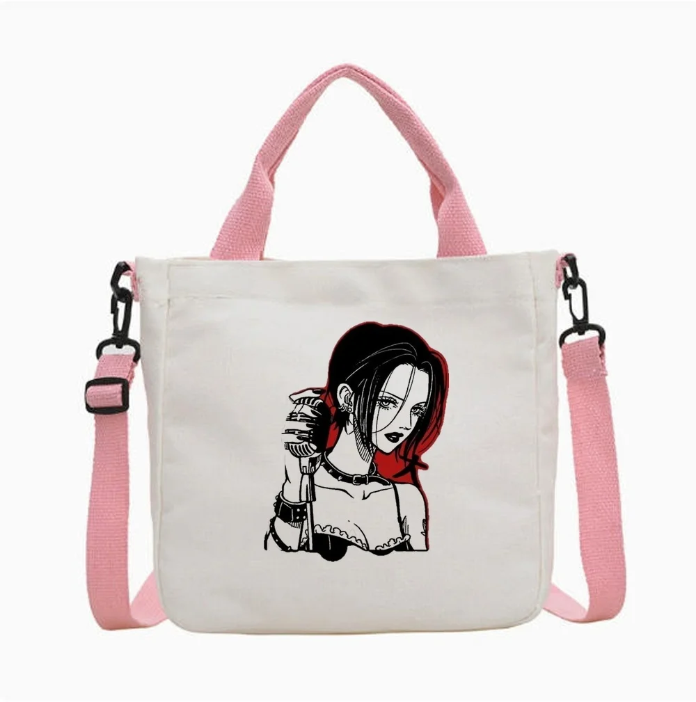 Nana tote bag sac cabas canvas  y2k shopping bolsas de tela woman