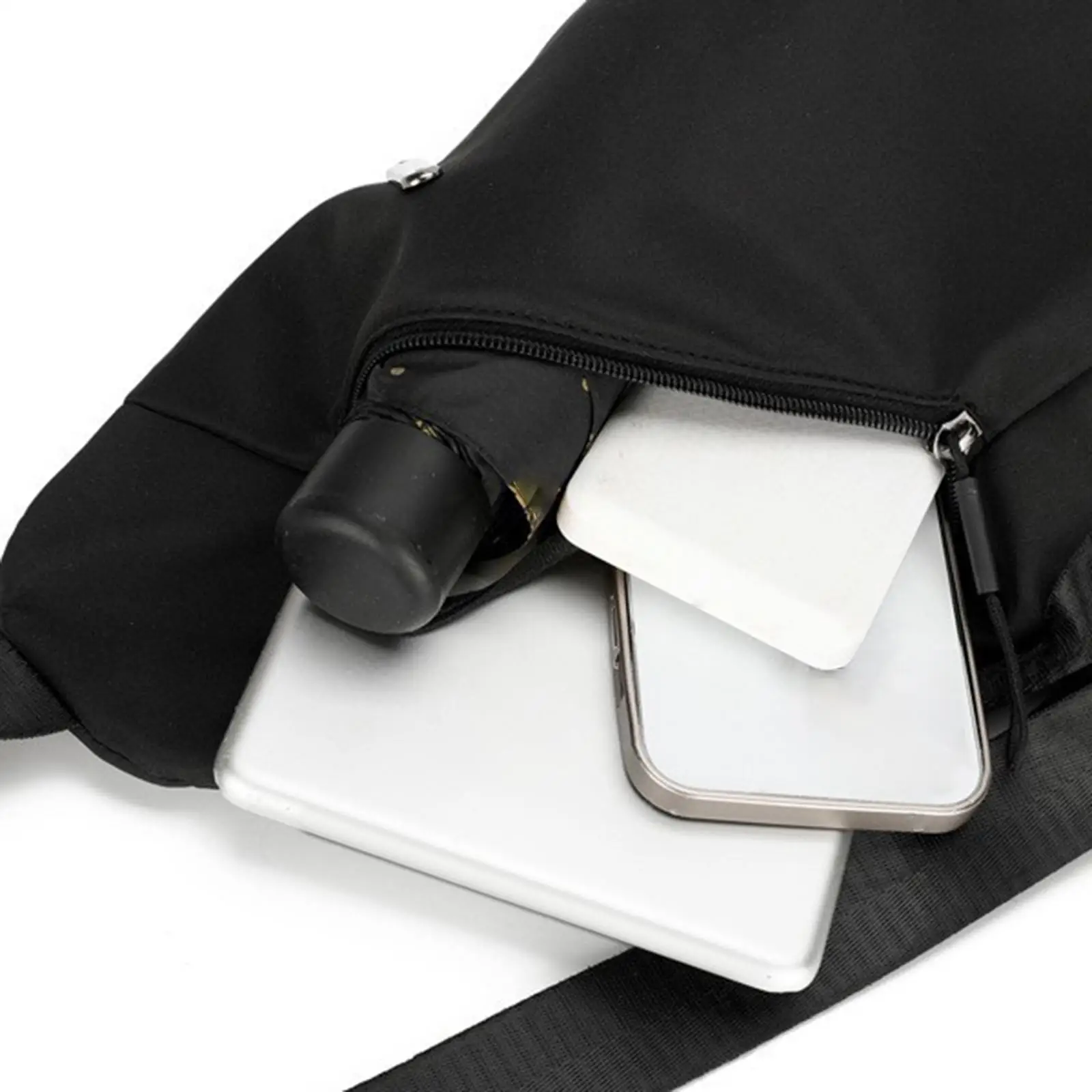 

Hiking Crossbody Sling Bag Zipper Shoulder Daypacks Nylon Travel Backpack for Daily Work Outdoors