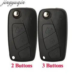 Jingyuqin 2 3 pulsanti Remote Car Key Case Shell per Fiat Ducato Iveco Citroen Relay Peugeot Boxer 2006 2007 2008 SIP22 Fob