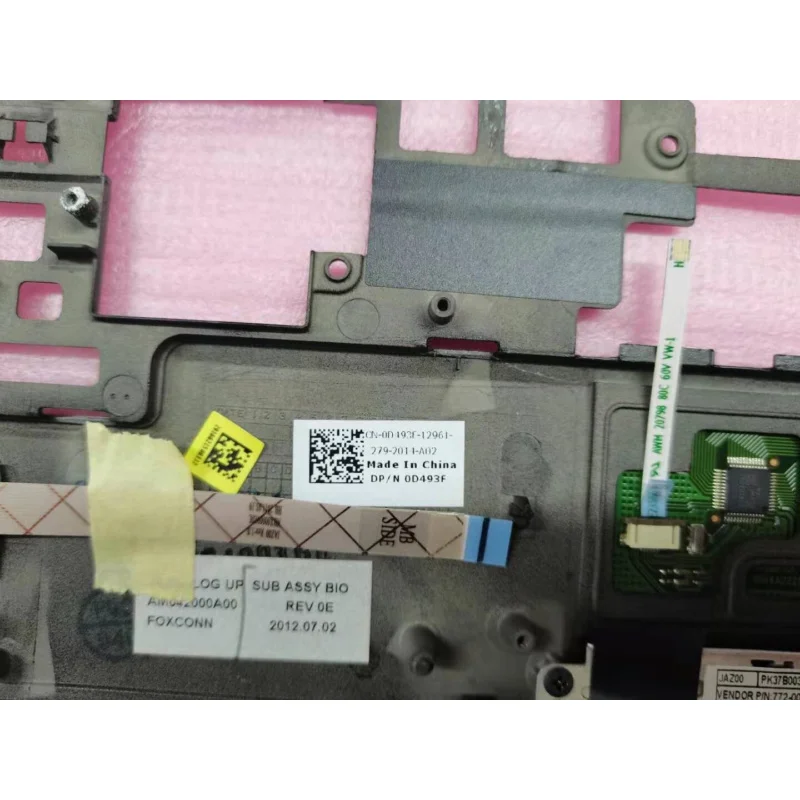 D493F FOR DELL Latitude E4200 Laptop C Shell Palmrest Touchpad