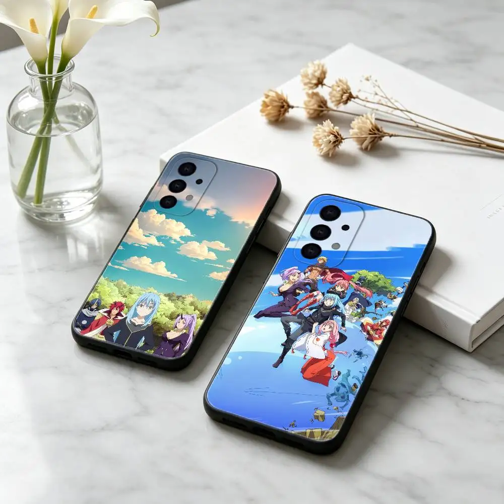 T-That Time I Got Reincarnated As A Slime Phone Case For Samsung S25,S24,S21,S22,S23,S30,Ultra,S20,Plus,Fe,Lite Black Shell