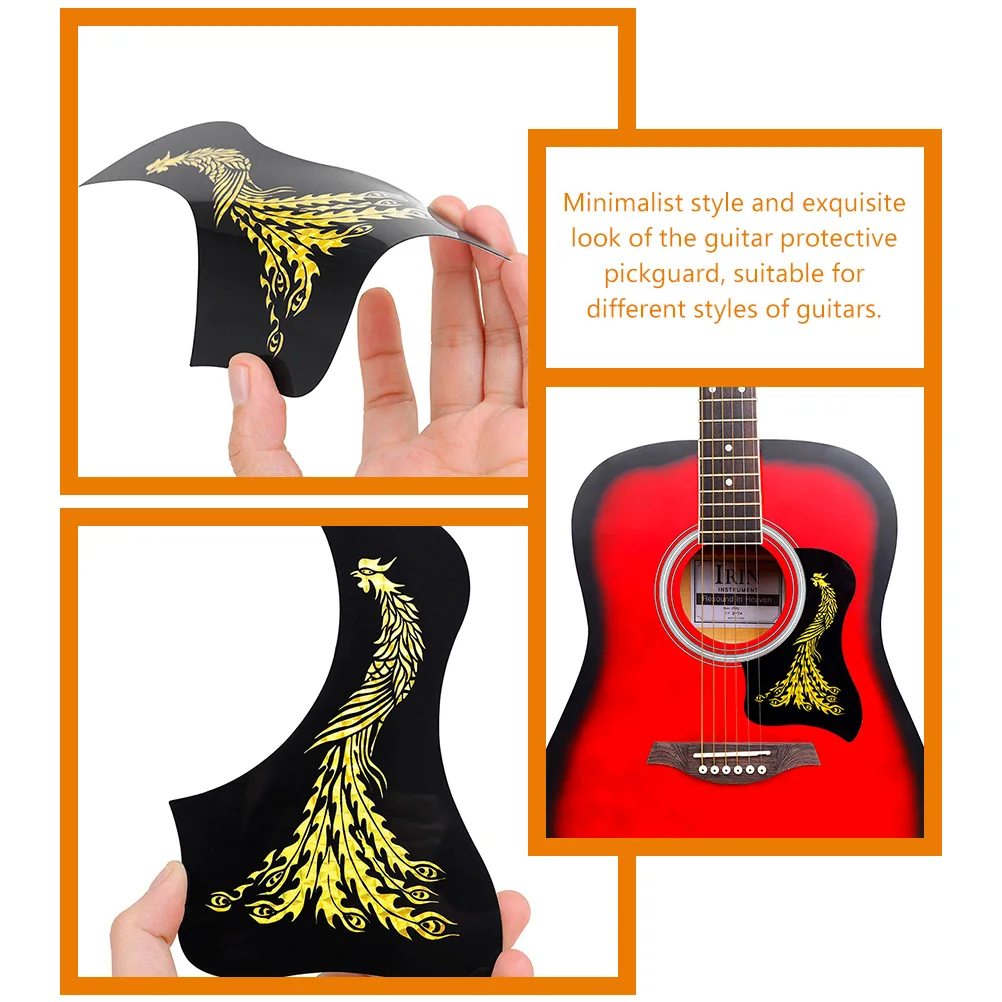 

10 Pcs Guitar Material Acoustic Protector Protection Board Guards Cool Accessories Pvc Pickguards