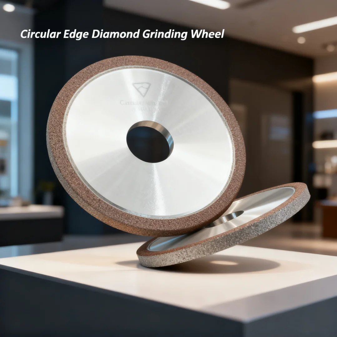 Grit150 Curved Edge R2~R5mm Resin Diamond Grinding Wheel Disc for Grinding Alloy Tungsten Steel CBN Ceramic Milling Cutter