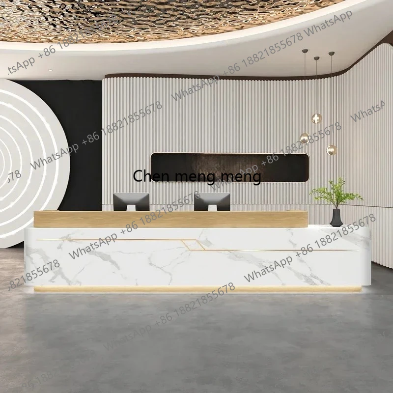

European Lectern Reception Desk Restaurant Accessories Banco Simple Reception Desk Lectern Luxury Escritorio Unique Furniture