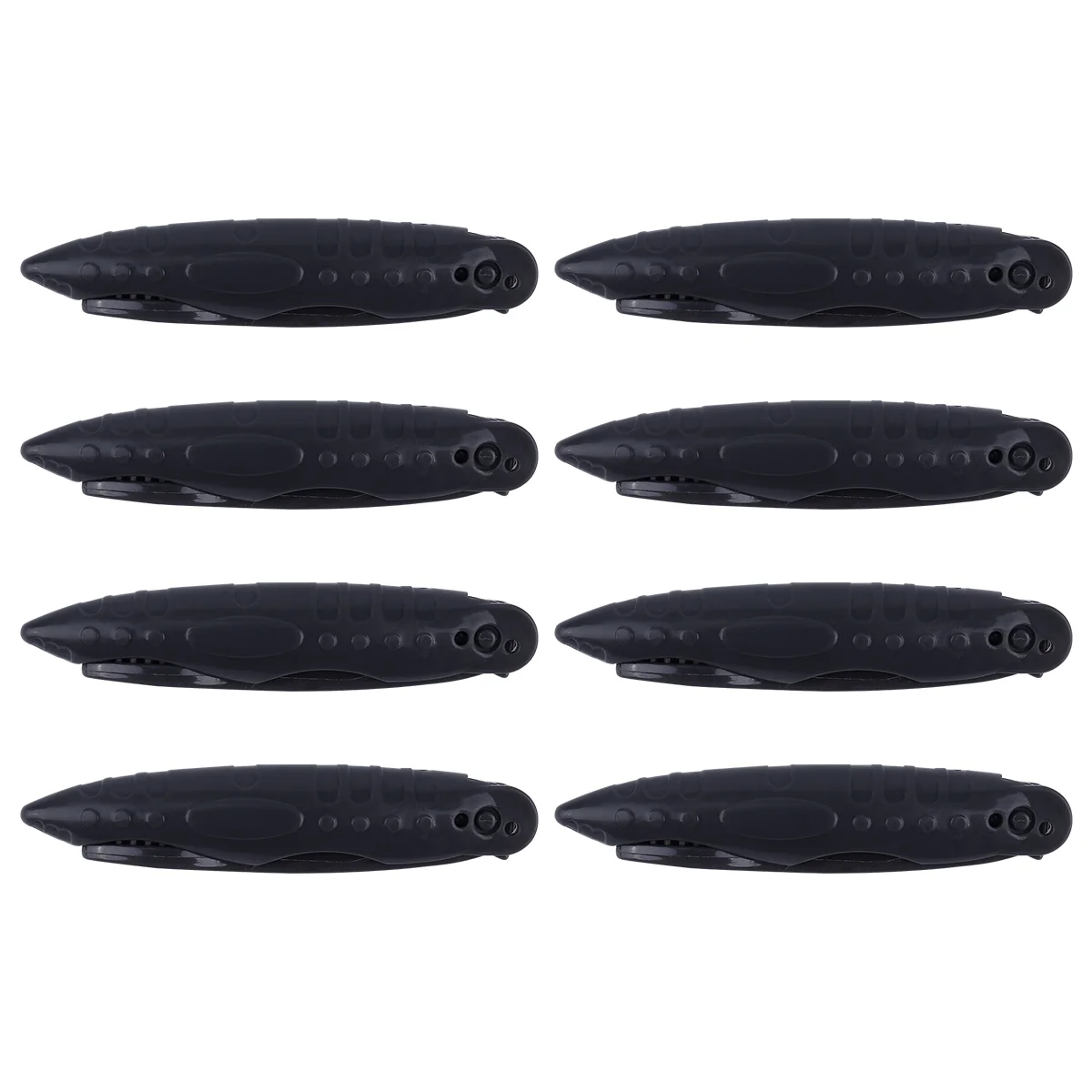 8 PCS Folding Toothbrush Portable Bristles Charcoal Soft Fur with Handle Pp for Camping Travel