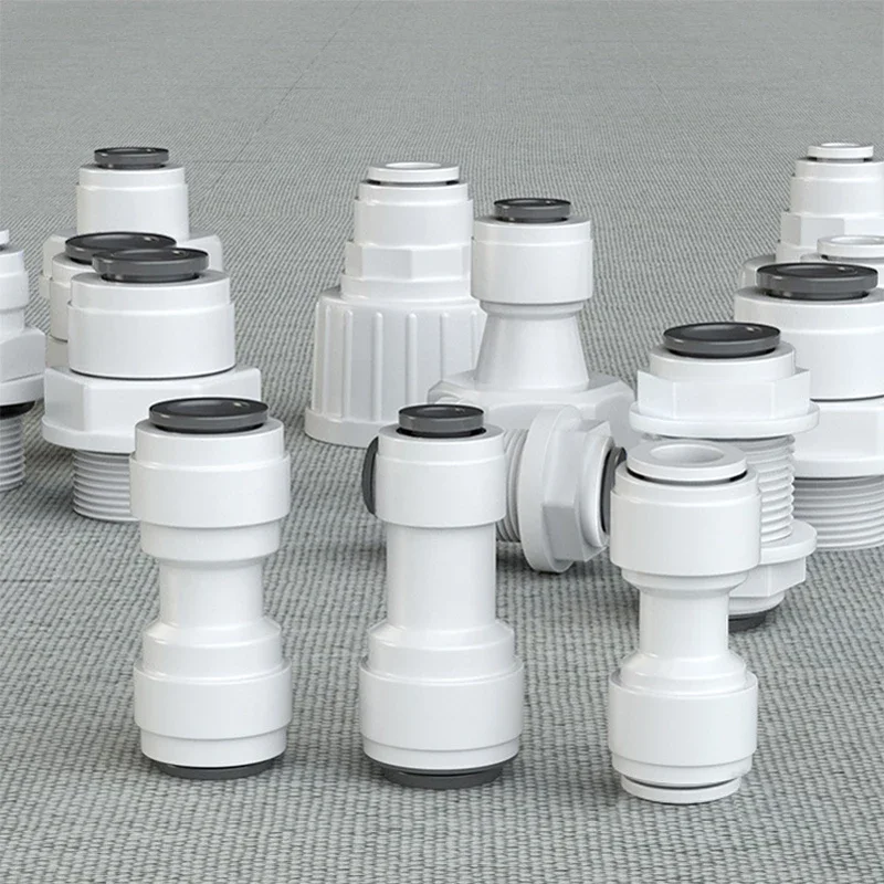 مستقيم Ro تركيب المياه السريعة 3/8 "خرطوم الأنابيب 1/2" ذكر أنثى الموضوع اقتران موصل تصفية المياه أجزاء التناضح العكسي