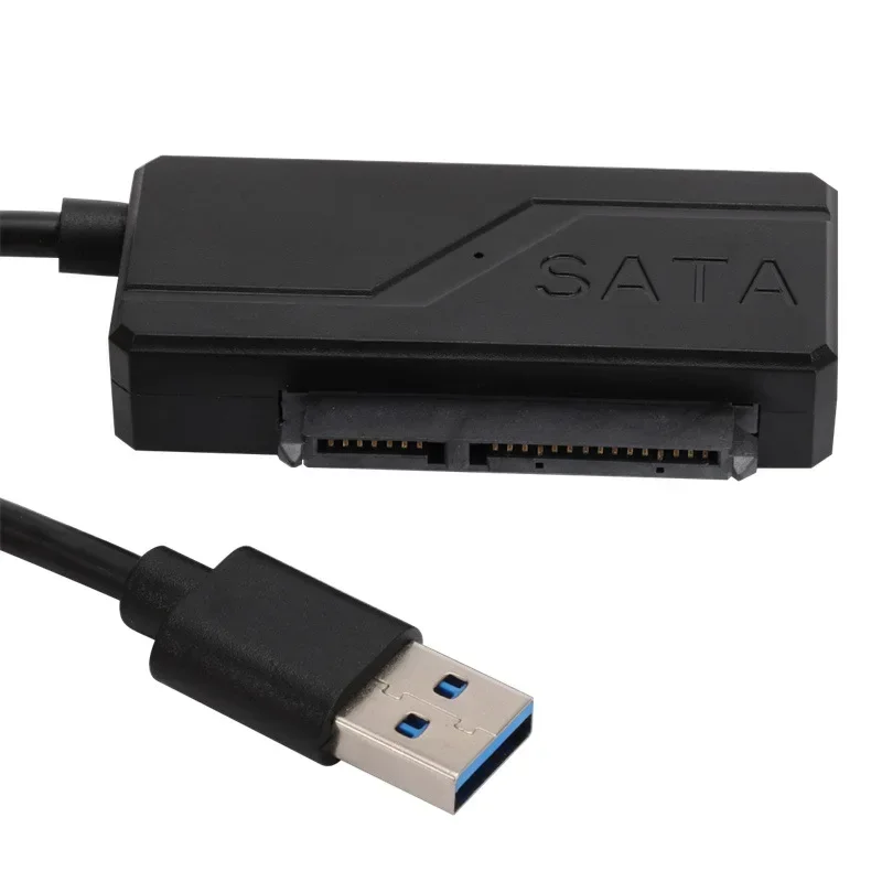 Кабель-адаптер Sata — USB 3.0 Кабель USB — SATA 3 Поддержка 22-контактный 2,5 3,5 дюйма Внешний HDD SSD Жесткий диск Компьютерный разъем Подходит