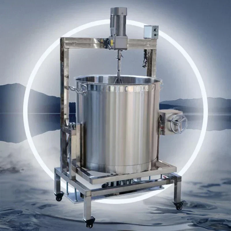 

Automatic Hot Pot Frying Machine Mixer Jam Boiling Sauce Machine Chili Sauce Deep Frying Filling And Stir Frying Machine