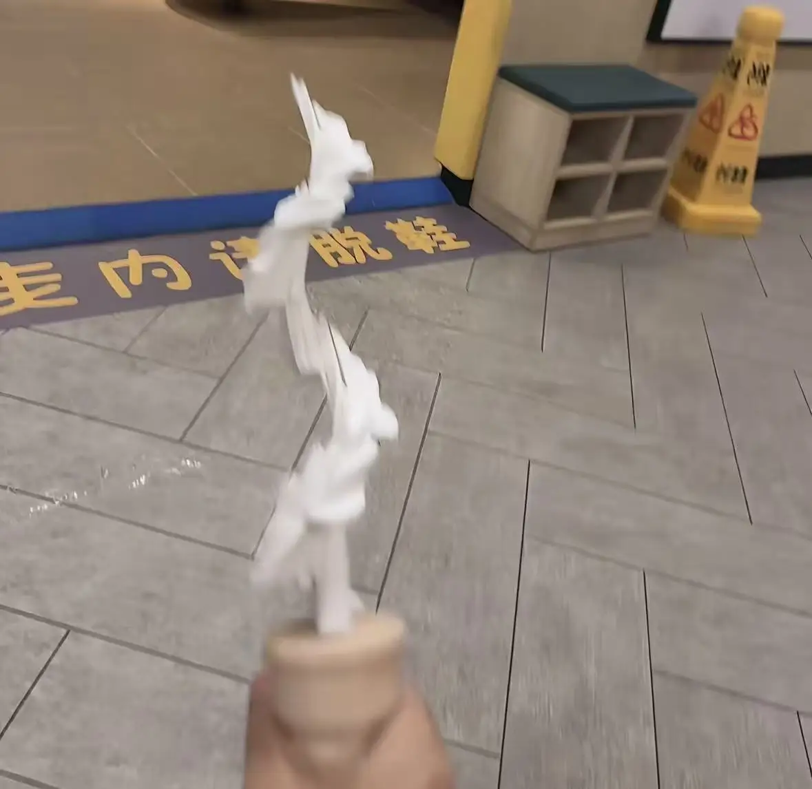 Hot selling new product, ice cream telescopic sword, telescopic twist cone, decompression tool 3D printing