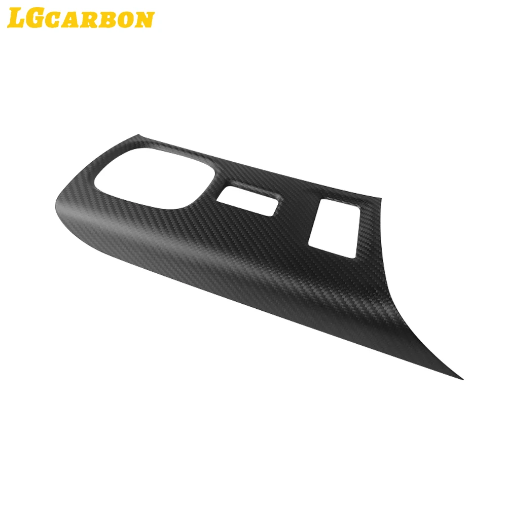 LGcarbon Matte Carbon Center Console Cover Seat Heating Frame Trim For Toyota GR86 for Subaru BRZ 2022up Automatic Version