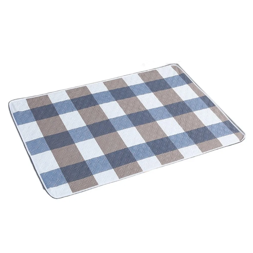 Pet Diaper Pads 80*120cm Urine Mat Cute Cartoon Urine Pads Cloth Large Waterproof Baby Sleeping Underpads Toddlers
