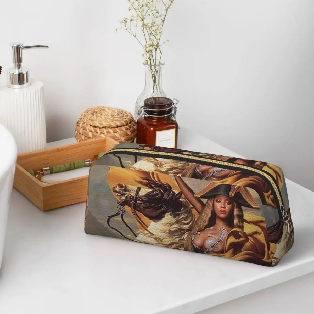 

Bey My House Singer Beyonce Renaissance Tour Pencil Cases for Students Gifts Pen Box Pencil Bag Large Capacity Pencil Pouch