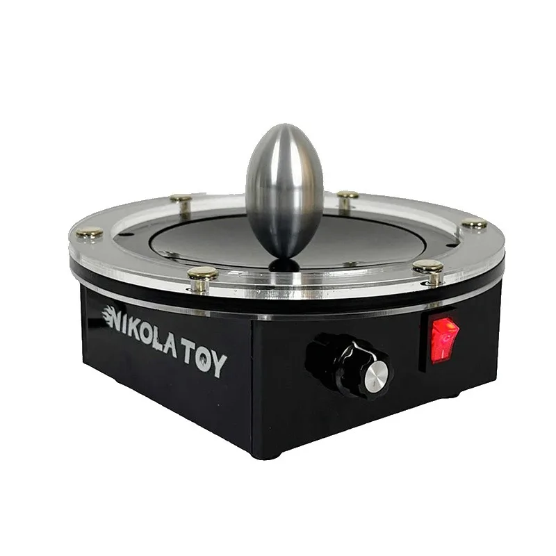 Rotating Magnetic Field Experiment Device Tesla Egg of Columbus Induction Motor Physics Teaching Tool Science Toy