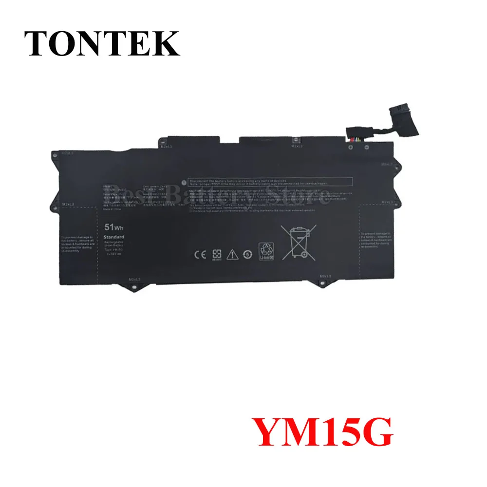 YM15G Battery For Dell XPS 13 9315 series 9315-C0NNP 9315-D1705S 9315-WP01KR 9315-P1708LTW G9FHC 0G9FHC W6D4H 0W6D4H