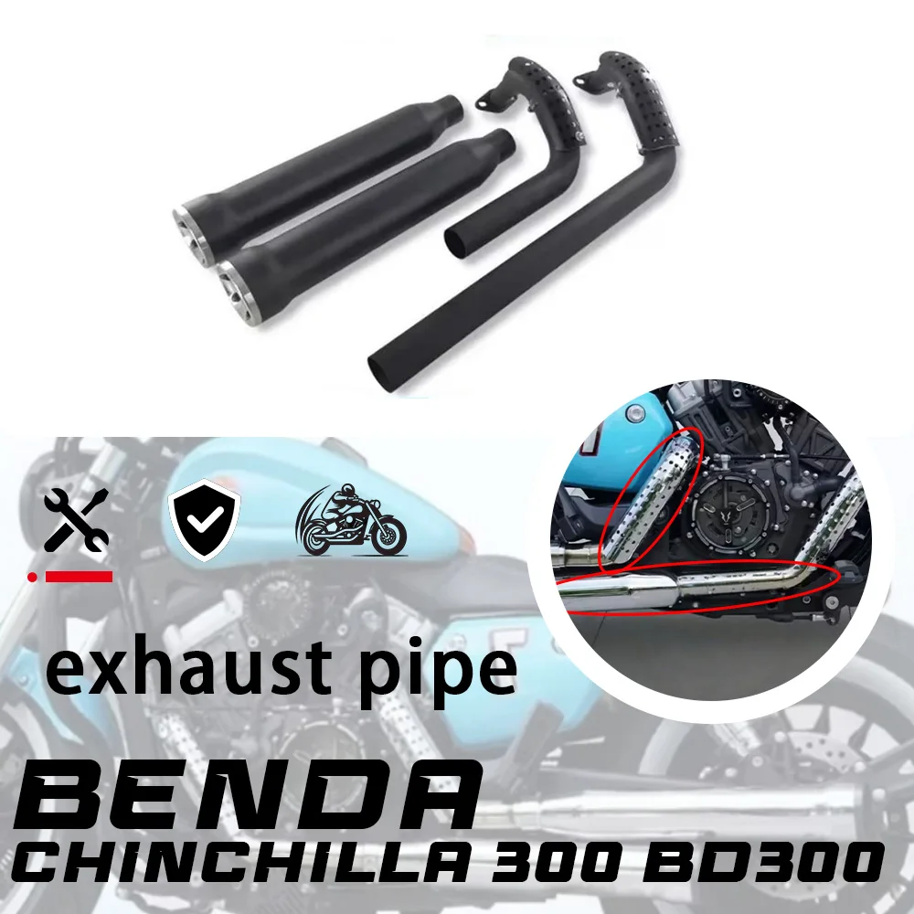 

For BENDA CHINCHILLA 300 BD300 cobra exhaust pipe bd300 chinchilla 300