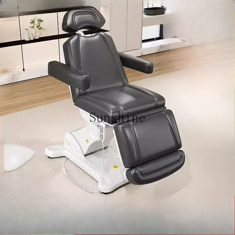 Electric embroidery eyebrow tattoo beauty bed can be lifted and lowered micro-plastic injection bed  FT