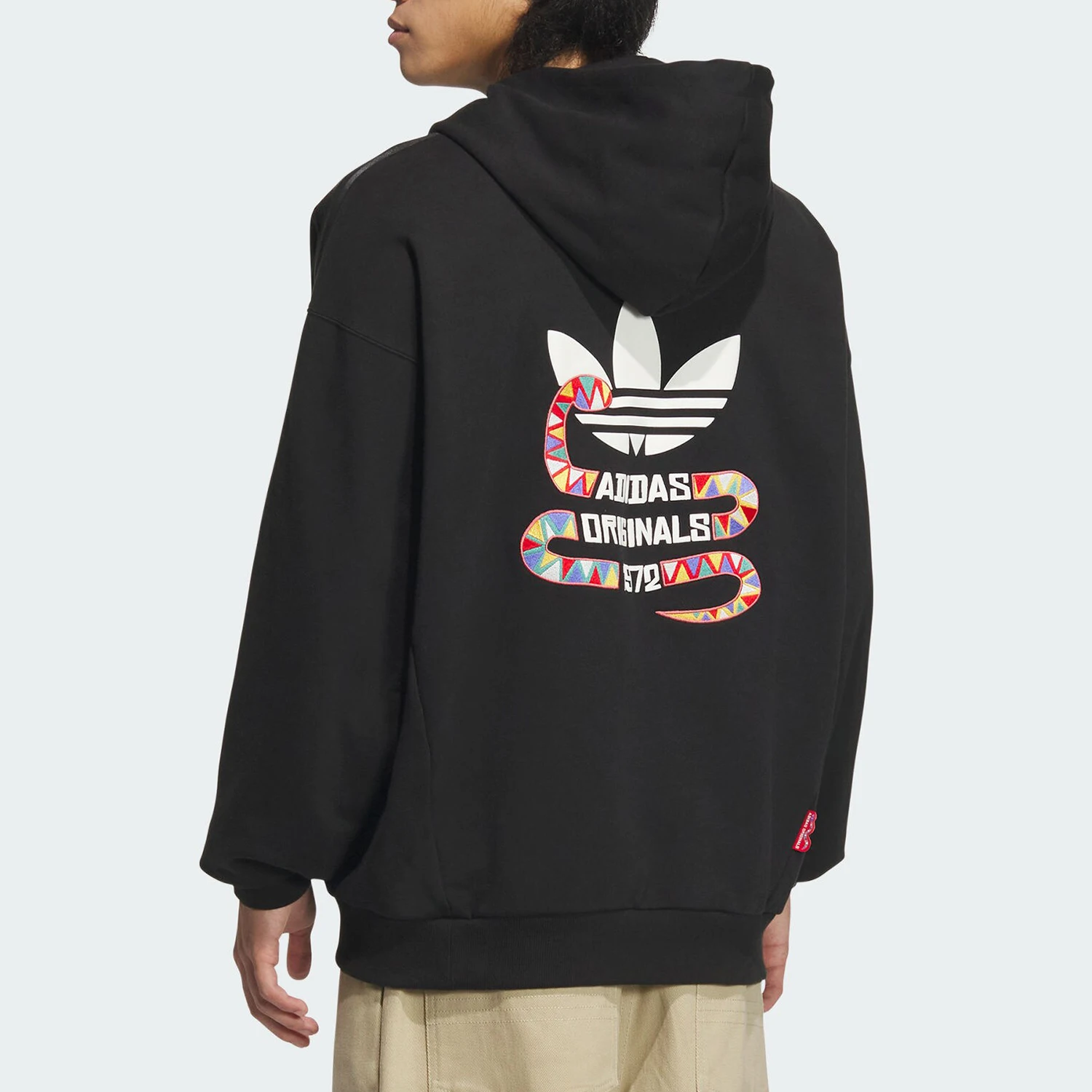 Adidas Official Authentic Three Stripes Men's Year of the Snake New Year Knit Sweatshirt KA0819