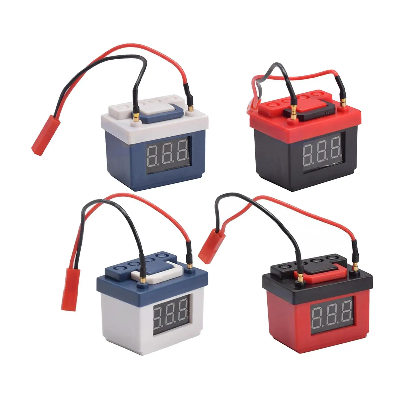 RC Low Alarm Remote Control Car Parts Garage Decor Easy Installation Portable Lipo Battery Tester Upgrade Accessories