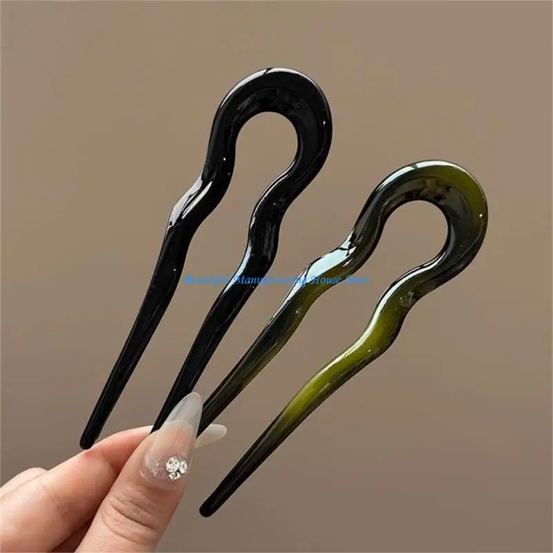 

E56A Women PC Hairpin For Formal Occasion Easy Bun Creation Smooth Surfaces Design