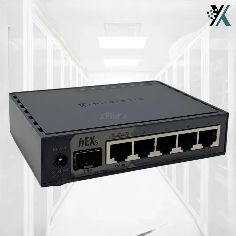 Mikrotik E60iugs 5-Port Gigabit Ethernet Electrical 1-Port Optical POE Router RB760IGS Upgraded Version