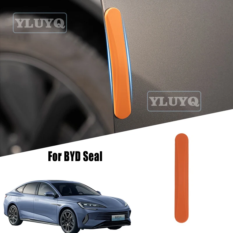 

Для предотвращения столкновений на дверь автомобиля BYD Seal, скрытые силиконовые защитные полоски, автозапчасти