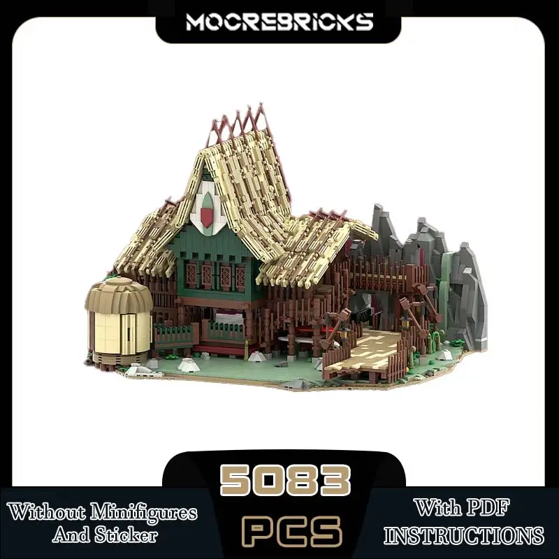 

MOC-139411 Classical Volcano Explosion Roller Coaster Building Modularization Building Block DIY Assembly Model Brick Toy Gifts