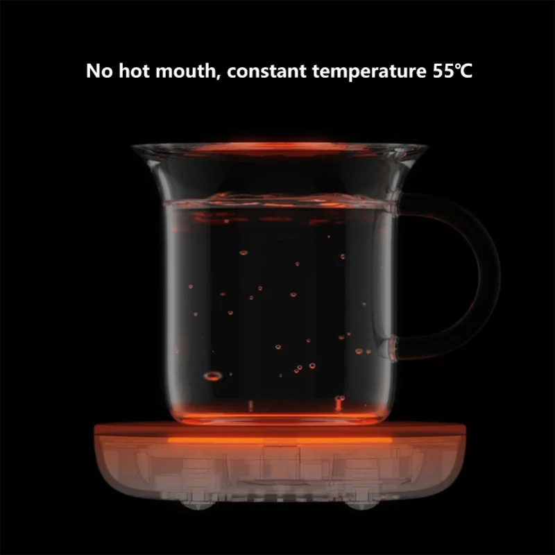 Smart Electric Mug Warmer Auto Off Cup Warmer Thermostat Coaster For Hot Coffee Tea Milk Candle Wax