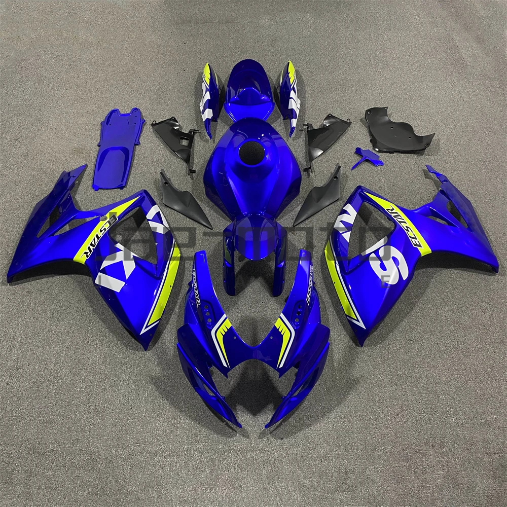 For GSXR600 GSXR750 K6 K7 2006 2007 Motorcycle Bodywork Set Injection ABS Plastics Fairings Accessories Blue D