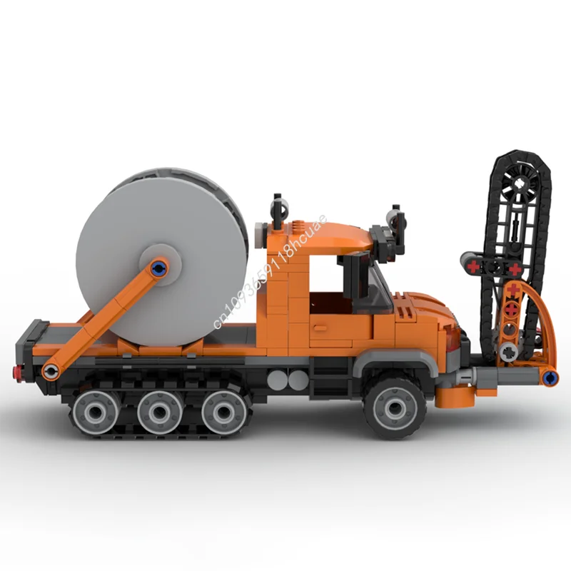 331 pçs moc cabo colocando caminhão nan modelo blocos de construção artesanato brinquedos ideia modular crianças educação aniversário criativo presentes natal