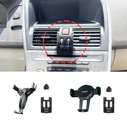 Car Phone Holder For Volvo XC60 2009 2010 2012 2013 2014 2015 2016 2017 Fixed Bracket Stand Mobile Gravity Linkage