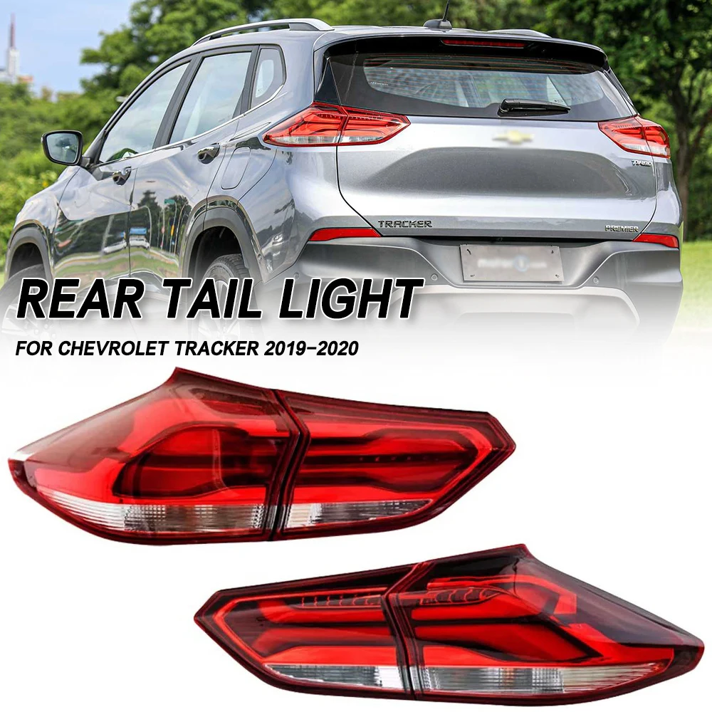 

Left/Right Side Car Tail light Rear Bumper Light Stop Brake Lamp Turn Signal Warning For Chevrolet Tracker 2019 2020
