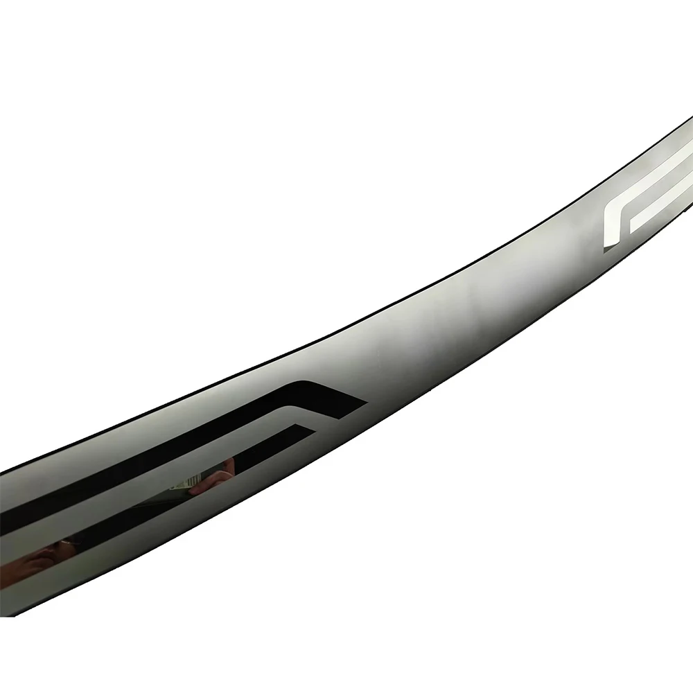 For Mitsubishi Outlander 2024 2023 2022 Stainless Steel Trunk Threshold Trim Rear Bumper Protector  Car Stickers Accessories