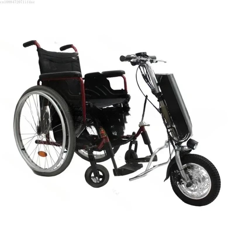 

RisunMotor Wheelchair Attachment 36V 250W/350W/500W 12" Electric Handcycle Tractor Conversion Kits with 8.8/10.4/11.6AH Battery