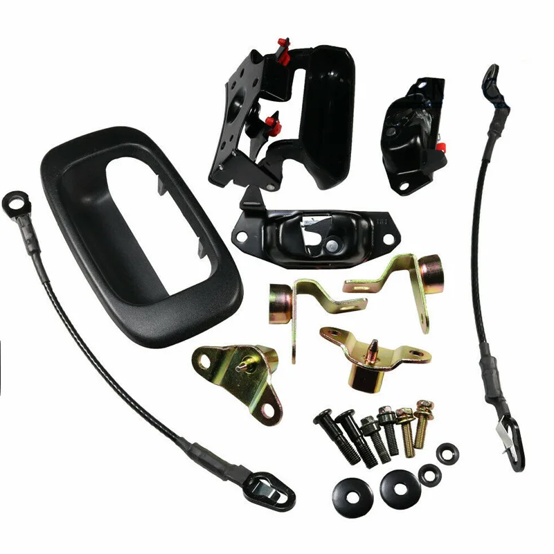 Tailgate handle hinge lock cable set y