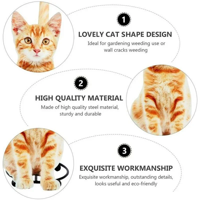 Portarrollos con forma de gato para baño – Soporte papel higiénico - imagen 4