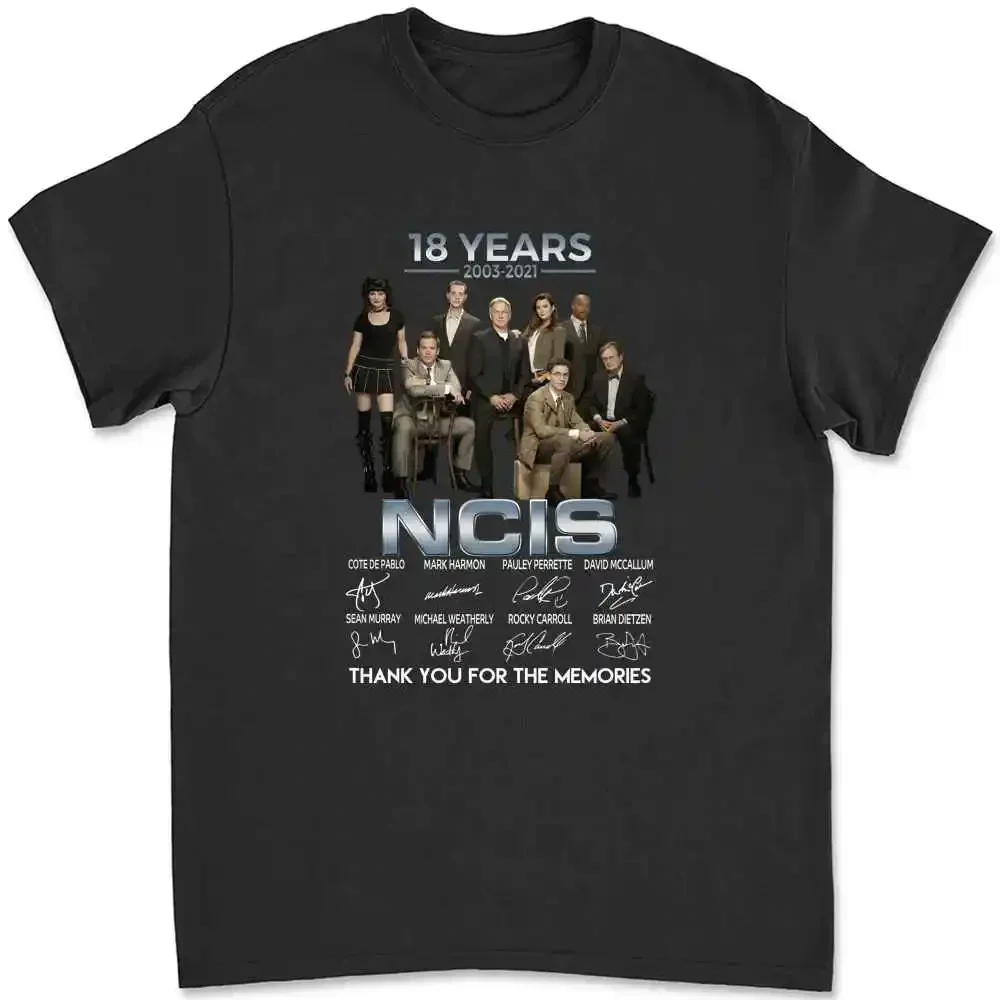 

18 Years 2003 2021 Ncis T-shirt MF52