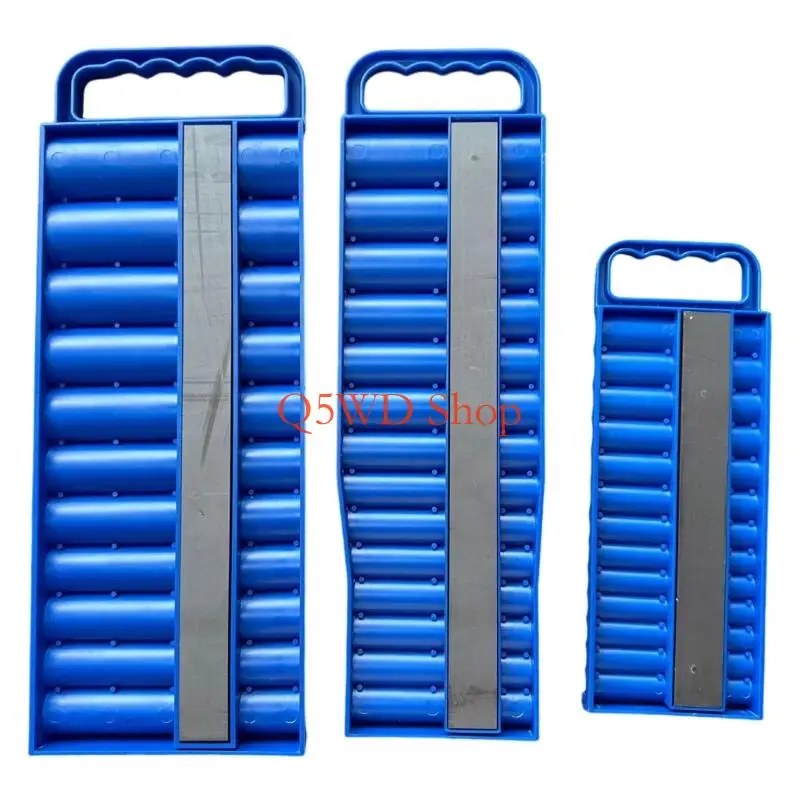 Q5WD Quick Access Socket Storage Case Durability Plastic Construction Tool Holder For 1/2 / 3/8 /1/4 Drive