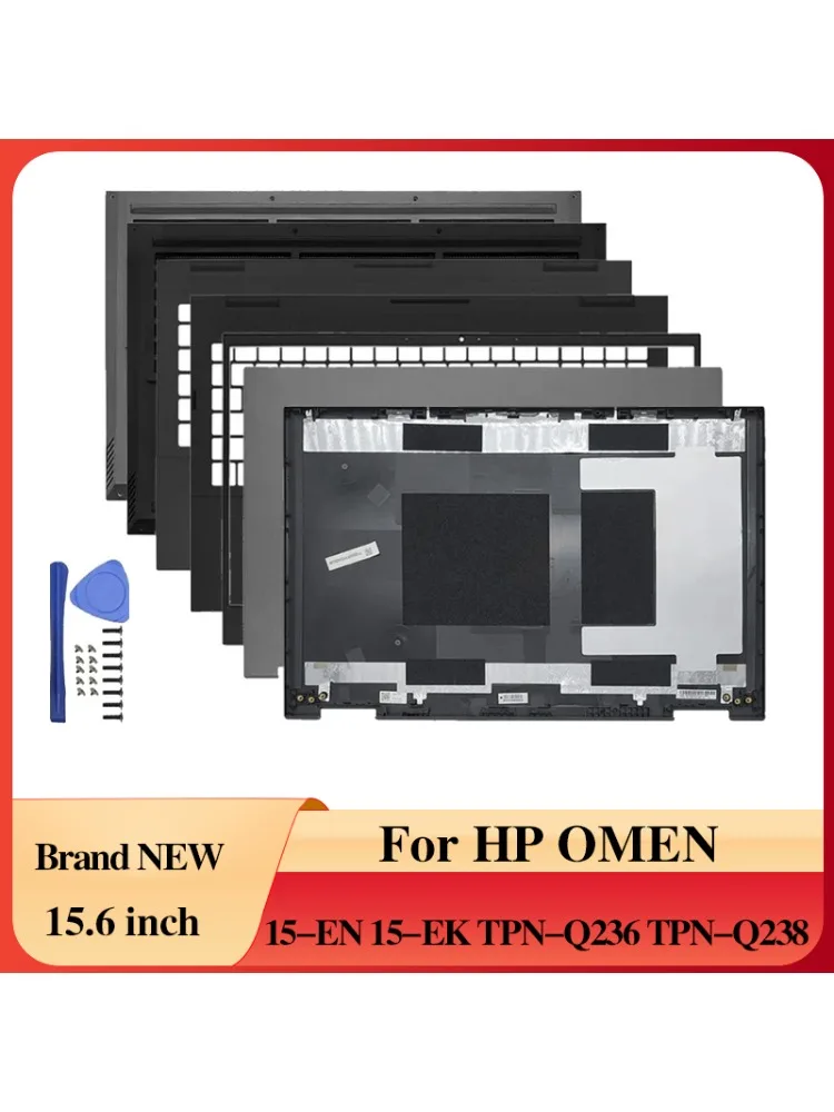 

For HP OMEN 15-EN 15-EK TPN-Q236 Q238 NEW Notebook Screen LCD Back Cover/Front Bezel/Palmrest/Bottom Case Laptops Accessories