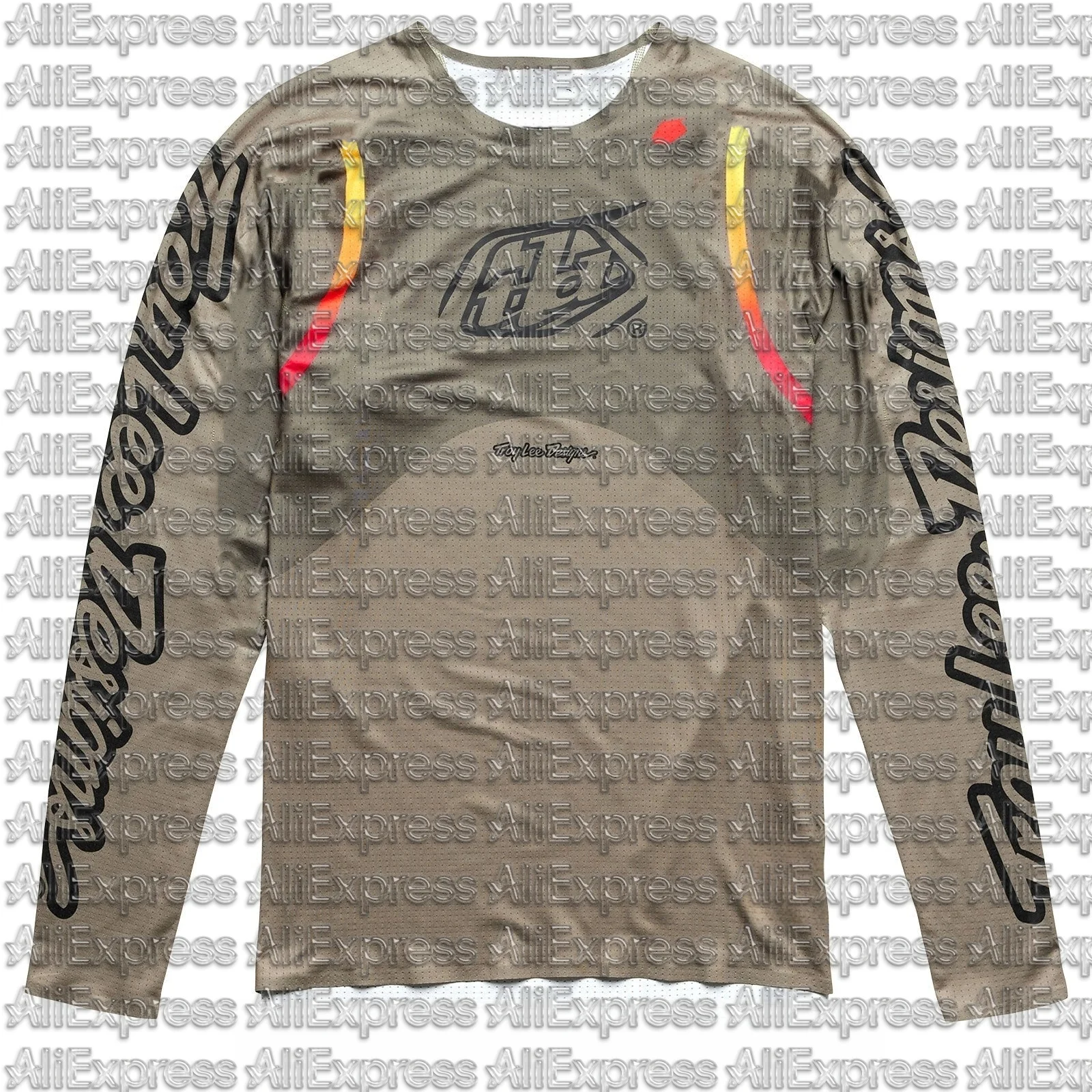 Meistverkauftes Mountainbike Downhill-Fahrradtrikot für Herren, Großes Atmungsaktives Schnelltrocknendes Extrem-Offroad-Sport Langarm-T-Shirt