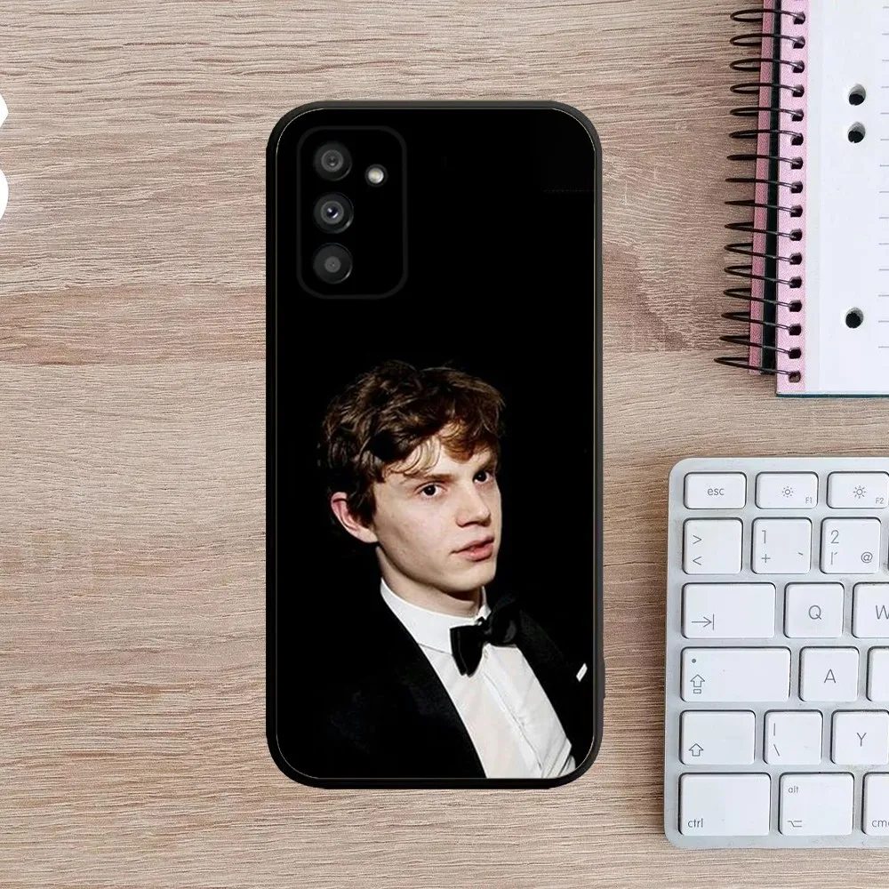 Actor E-Evan P-Peters Phone Case For Samsung Galaxy A13,A21s,A22,A31,A32,A52,A53,A71,A80,A91 Soft Black Cover