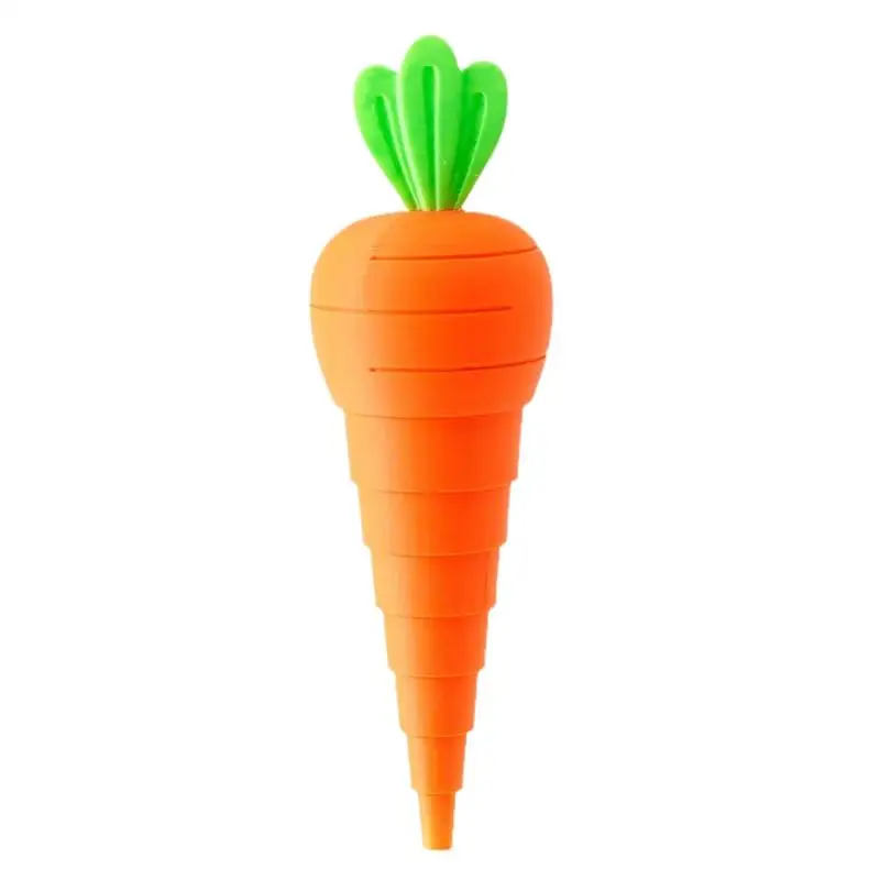 

Carrot Sensory Toy 3D Retractable Carrot Toy Carrot Shrink Toy With Textured Surfaces For Work Area School Travel Home Car