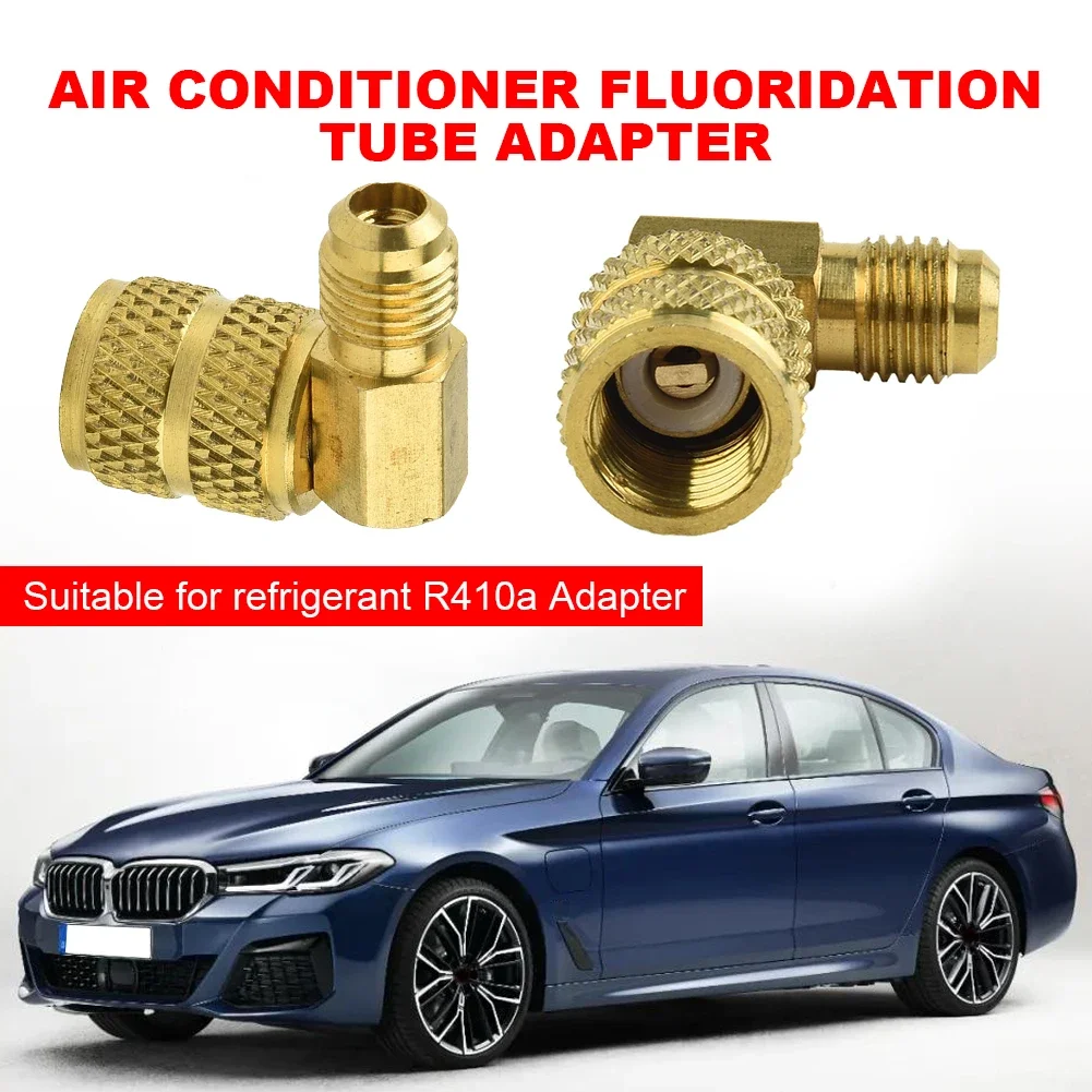 R410A Refrigeration Charging Adapter 5/16 SAE Quick Couplers To 1/4 SAE Flare For R410 R32 R22 Valve Air Conditioner Adapter