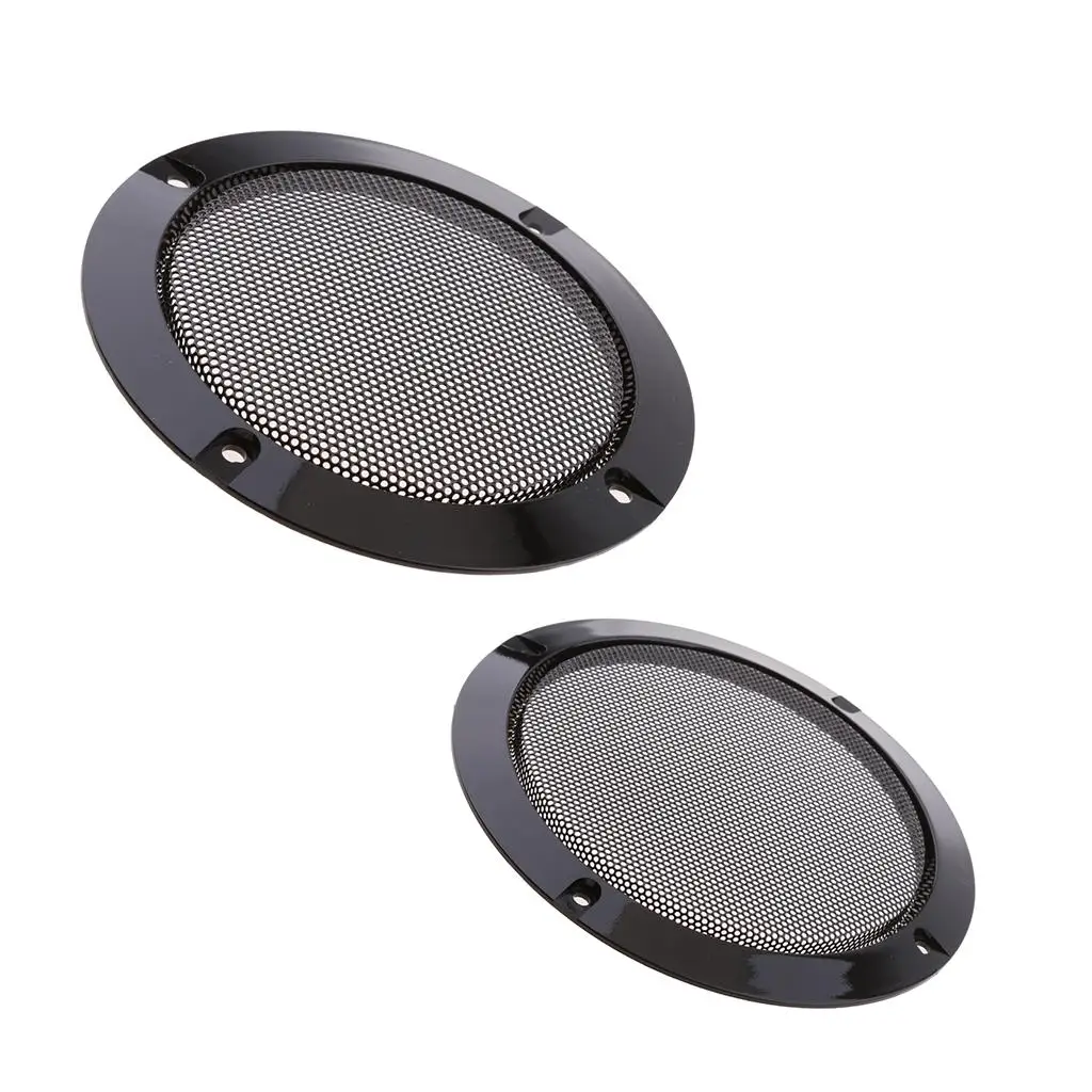 4 Inch 6.5 Inch Speaker Grills Cover Case Set for Car Speakers Boxes Replacement Parts